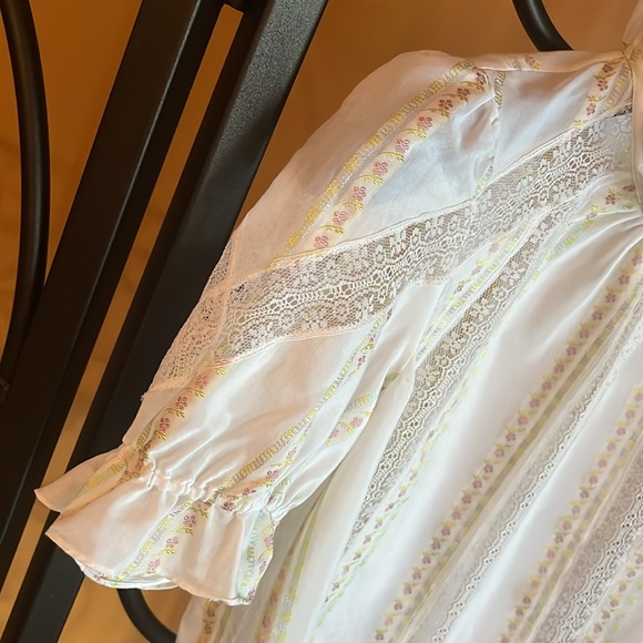 SANDRO Paris Striped Mock Neck Blouse - Picture 5 of 16